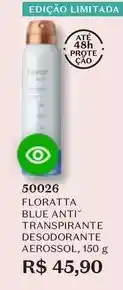 O Boticário Floratta - blue anti transpirante desodorante aerossol oferta