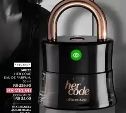 O Boticário De - eau de parfum oferta