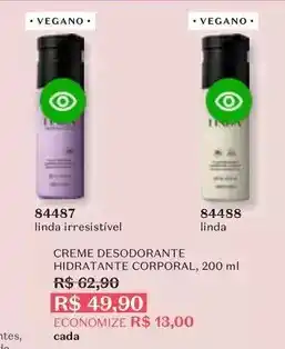 O Boticário O boticario - creme desodorante hidratante corporal oferta