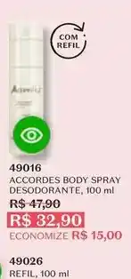 O Boticário O boticario - accordes body spray desodorante oferta