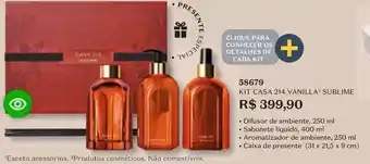 O Boticário Casa - sublime oferta