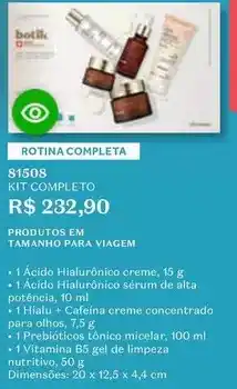 O Boticário Kit completo oferta