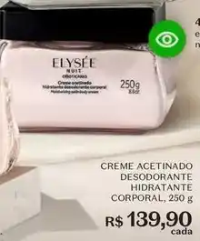 O Boticário O boticario - creme acetinado desodorante hidratante corporal oferta