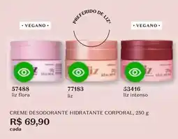 O Boticário O boticario - creme desodorante hidratante corporal oferta