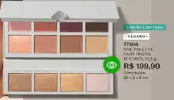 O Boticário O boticario - one palette para rosto oferta