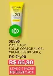 O Boticário Sun - protetor gel creme fps 30 oferta