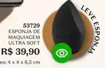 O Boticário Leve - esponja de maquiagem ultra soft oferta