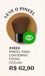 O Boticário O boticario - pincel para contorno facial oferta