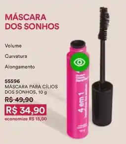 O Boticário Máscara para cíllos dos sonhos oferta