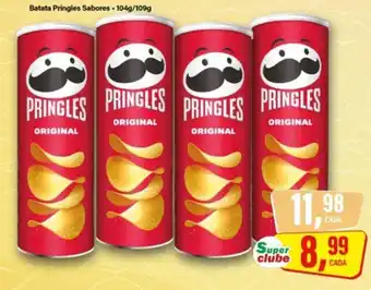 Rede Supermarket Batata Pringles Sabores oferta