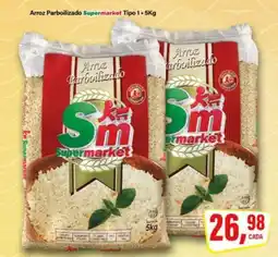 Rede Supermarket Arroz Parboilizado Supermarket Tipo 1 oferta