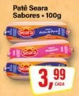 Rede Supermarket Pate Seara Sabores oferta