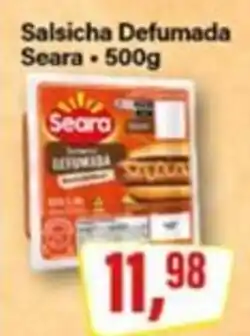 Rede Supermarket Salsicha Defumada Seara oferta