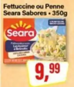 Rede Supermarket Fettuccine ou Penne Seara Sabores oferta