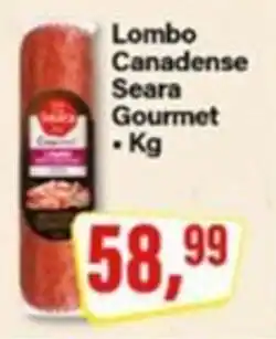 Rede Supermarket Lombo Canadense Seara Gourmet oferta