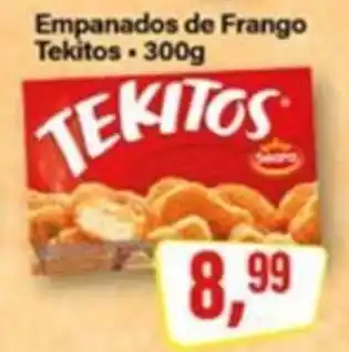 Rede Supermarket Empanados de Frango Tekitos oferta