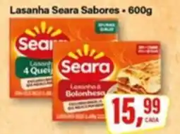 Rede Supermarket Lasanha Seara Sabores oferta