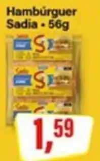 Rede Supermarket Hambúrguer Sadia oferta