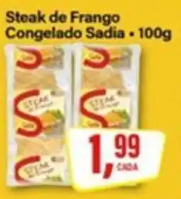 Rede Supermarket Steak de Frango Congelado Sadia oferta