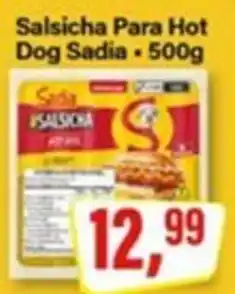 Rede Supermarket Salsicha Para Hot Dog Sadia oferta