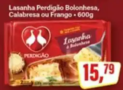 Rede Supermarket Lasanha Perdigão Bolonhesa, Calabresa ou Frango oferta