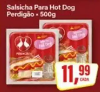 Rede Supermarket Salsicha Para Hot Dog Perdigão. oferta