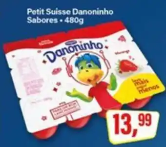 Rede Supermarket Petit Suisse Danoninho Sabores oferta