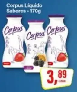 Rede Supermarket Corpus Líquido Sabores oferta