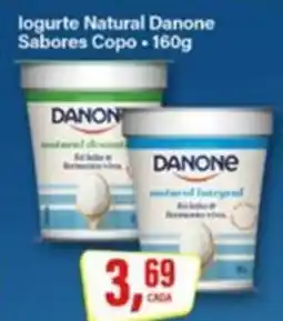 Rede Supermarket logurte Natural Danone Sabores Copo oferta