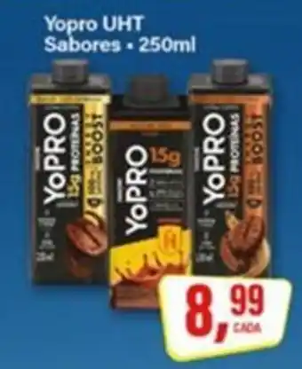 Rede Supermarket Yopro UHT Sabores oferta