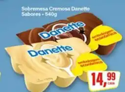 Rede Supermarket Sobremesa Cremosa Danette Sabores oferta