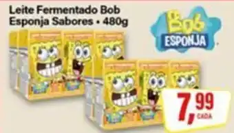 Rede Supermarket Leite Fermentado Bob Esponja Sabores. oferta