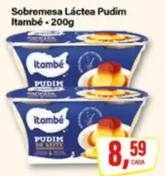 Rede Supermarket Sobremesa Láctea Pudim Itambé oferta