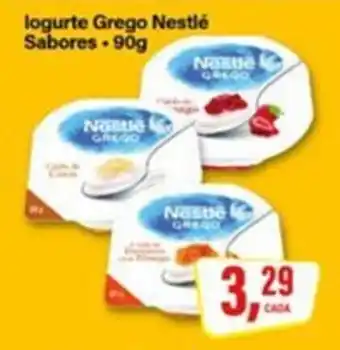 Rede Supermarket logurte Grego Nestlé Sabores oferta