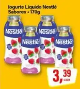 Rede Supermarket logurte Líquido Nestlé Sabores oferta