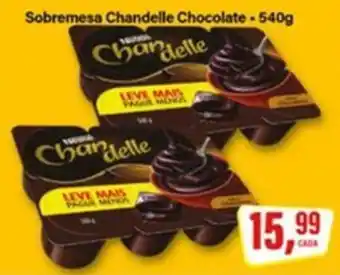 Rede Supermarket Sobremesa Chandelle Chocolate oferta