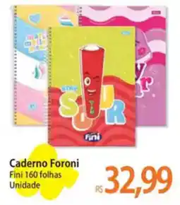 Atacadão Caderno Foroni oferta