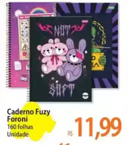 Atacadão Caderno Fuzy Foroni oferta