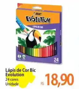 Atacadão Lápis de Cor Bic Evolution oferta