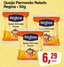 Rede Supermarket Queijo Parmesão Ralado Regina oferta