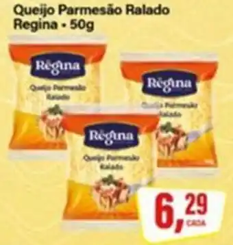 Rede Supermarket Queijo Parmesão Ralado Regina oferta