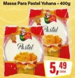 Rede Supermarket Massa Para Pastel Yohana - 400g Massa Para Pastel Ingrid oferta