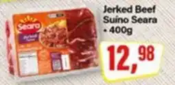 Rede Supermarket Jerked Beef Suíno Seara oferta