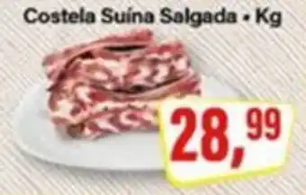 Rede Supermarket Costela Suína Salgada oferta