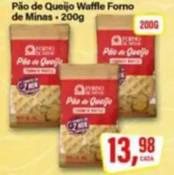 Rede Supermarket Pão de Queijo Waffle Forno de Minas oferta