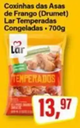 Rede Supermarket Coxinhas das Asas de Frango (Drumet) Lar Temperadas Congeladas oferta