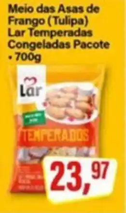 Rede Supermarket Meio das Asas de Frango (Tulipa) Lar Temperadas Congeladas Pacote oferta