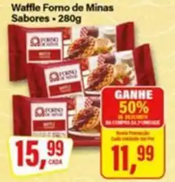 Rede Supermarket Waffle Forno de Minas Sabores oferta