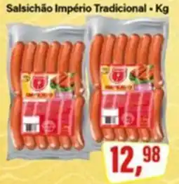 Rede Supermarket Salsichão Império Tradicional · Kg_Salsichão Rica Tradicional oferta