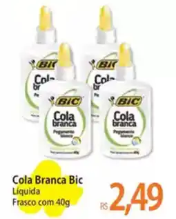 Atacadão Cola Branca Bic Liquida Frasco oferta